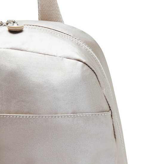 Sac À Main Kipling Maisie Classiche Diaper Backpack Beige | FR 1937AH